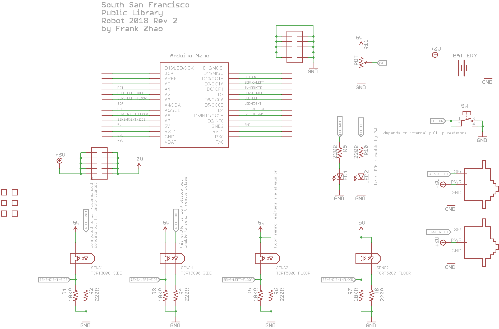 Official Arduino Robot Circuit Diagram 8447