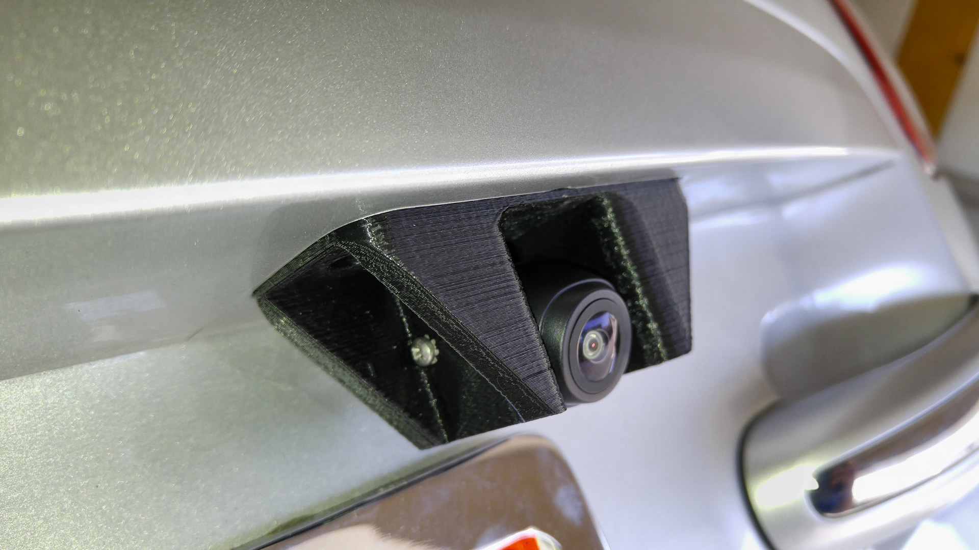Car 3D Printed Rear View Camera Mount | Eleccelerator